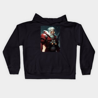 Cyborg Santa Clause [BEST⭐SELLER] Kids Hoodie